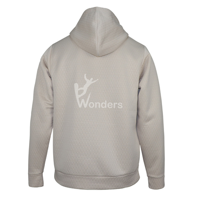 Long sleeve Mens Hoodie Sweatshirt With Drawcord